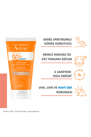 Avene Solaire SPF 50+ Tinted Fluid 50 ml