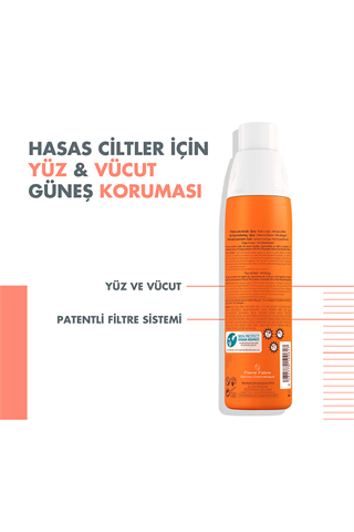 Avene Güneş Spreyi Spf50+ 200ml