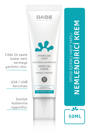 BABE Hydro 24 Light SPF20 Cream 50 ml