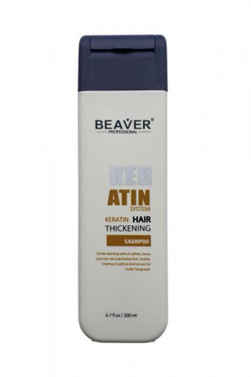 857651007618 | Beaver Keratin Hair Thickening Shampoo 200 ml | KozmovitalSaç ŞampuanlarıBeaverBeaver Keratin Hair Thickening Shampoo 200 ml