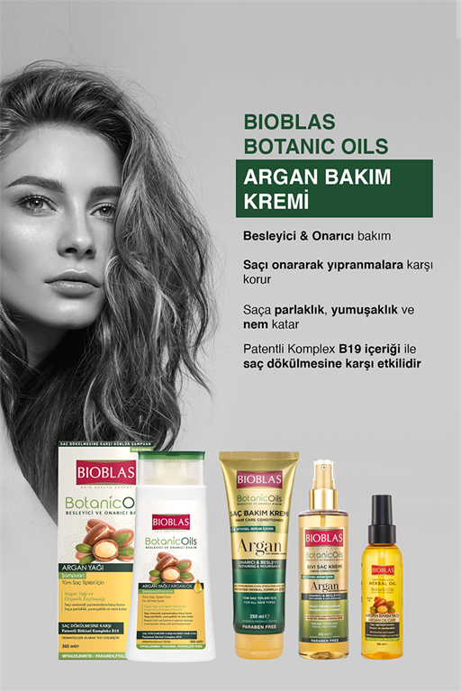 Bioblas Argan Yağlı Saç Kremi 250 Ml