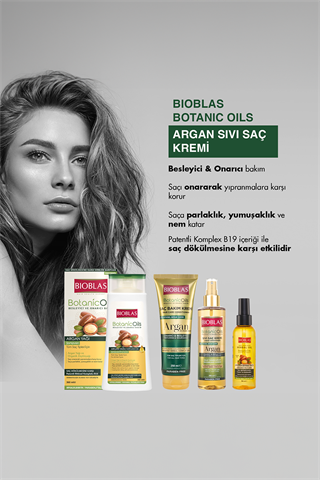 Bioblas Botanic Oils Argan Yağlı Sıvı Saç Kremi 200 ml