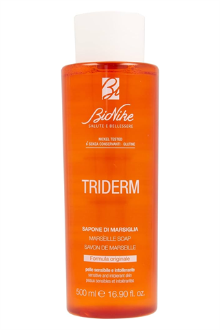 8029041211055 | BioNike Triderm Liquid Marseille Soap 500ml | KozmovitalYüz TemizleyicileriBioNikeBioNike Triderm Liquid Marseille Soap 500ml