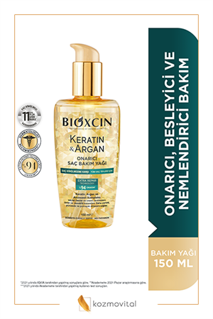 Bioxcin Keratin Argan Onarıcı Saç Bakım Yağı 150 ml