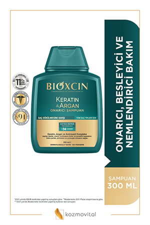 Bioxcin Keratin Argan Onarıcı Şampuan 300 ml