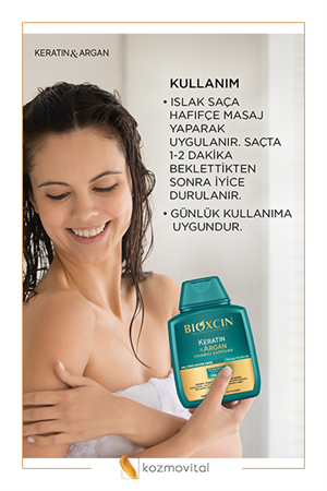 Bioxcin Keratin Argan Onarıcı Şampuan 300 ml