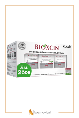 Bioxcin Klasik Yağlı Şampuan 3 Al 2 Öde