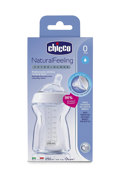 Chicco Naturalfeeling Cam Biberon 0 Ay+ 250ml