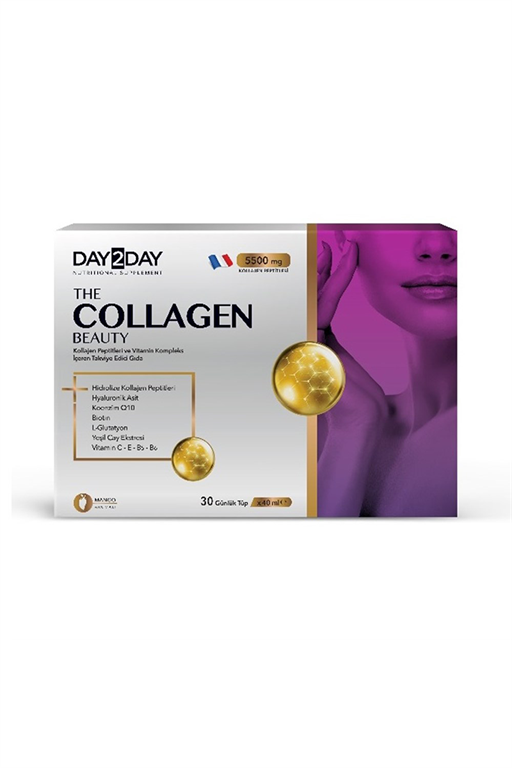 8697595876077 | Day2Day The Collagen Beauty 30 Günlük Tüp | KozmovitalKolajen (Collagen)Day2DayDay2Day The Collagen Beauty 30 Günlük Tüp - 40 ml