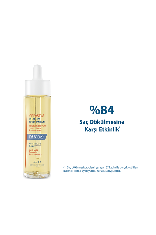 Ducray Creastim Lotion - Saç Dökülmesine Karşı Losyon 2x30ml