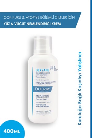 Ducray Dexyane Creme Emolliente - Kuru Ciltler İçin Bakım Kremi 400ml