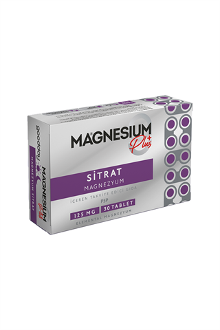 MinerallerGooddayGoodday Magnesium Plus Magnezyum Sitrat & P5P 30 tablet