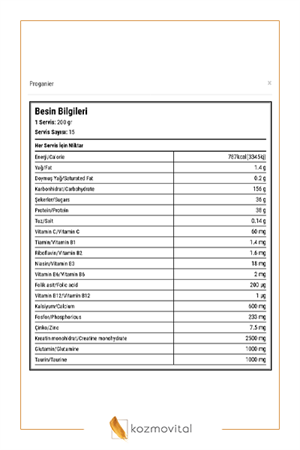 Hardline Progainer Çilekli 3000 gr