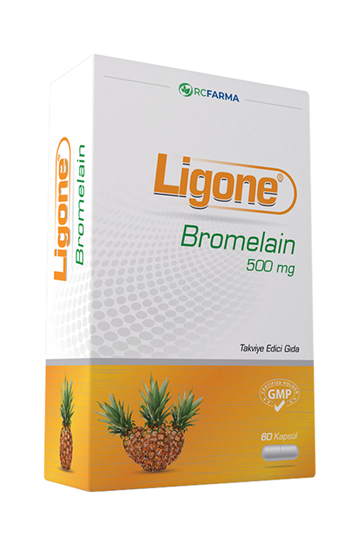 8699216520338 | Ligone Bromelain 500 mg 60 Kapsül | KozmovitalBitkisel ÜrünlerRc FarmaLigone Bromelain 500 mg 60 Kapsül