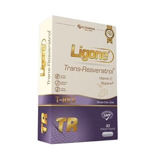 Ligone Trans-Resveratrol 30 Kapsül | KozmovitalBitkisel ÜrünlerRc FarmaLigone Trans-Resveratrol 30 Kapsül