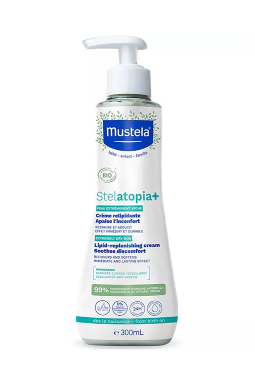 3504105039882 | Mustela Stelatopia+ Lipid Replenishing Cream 300 ml | KozmovitalBebek NemlendiricileriMustelaMustela Stelatopia+ Lipid Replenishing Cream 300 ml