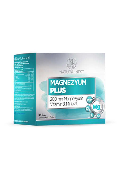 8697595877494 | NaturalNest Magnezyum Plus 30 Saşe | KozmovitalMinerallerNaturalNestNaturalNest Magnezyum Plus 30 Saşe
