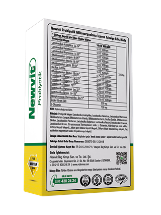 Newvit Probiyotik 30 Kapsül x 3 Kutu