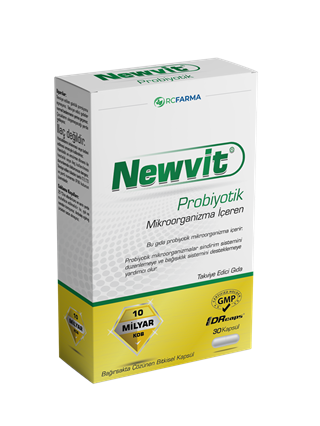 Newvit Probiyotik 30 Kapsül x 3 Kutu