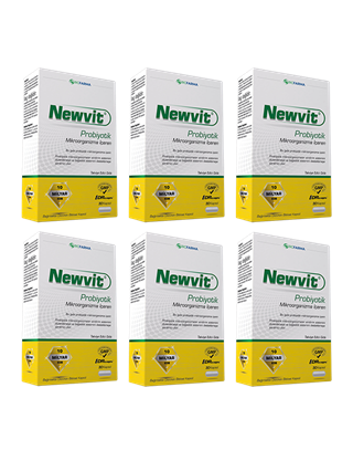 Newvit Probiyotik 30 Kapsül x 6 Kutu