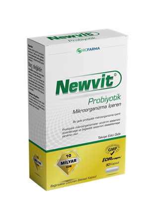 Newvit Probiyotik 30 Kapsül x 6 Kutu
