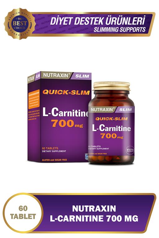 Nutraxin L-Carnitine 700 mg 60 Tablet