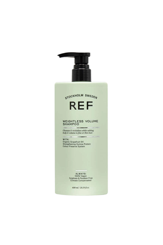Ref Weightless Volume Shampoo 600 ml | KozmovitalSık Kullanım ŞampuanRef Stockholm SwedenRef Weightless Volume Shampoo 600 ml