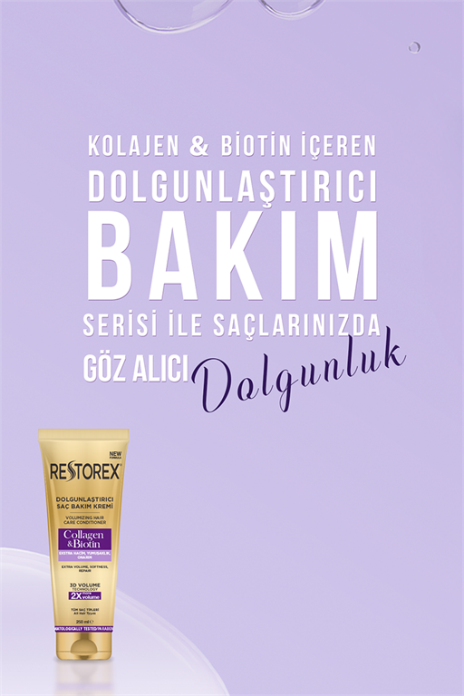 Restorex Collagen Biotin Dolgunlaştırıcı Saç Bakım Kremi 250 ml