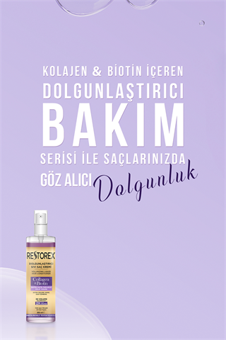 Restorex Collagen Biotin Dolgunlaştırıcı Sıvı Saç Kremi 200 ml