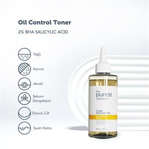 The Purest Solutions - 2% BHA Salicylic Acid Oil Control Toner