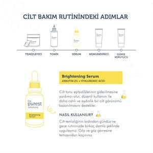 The Purest Solutions Brightening Serum Arbutin %2 + Hyaluronic Acid