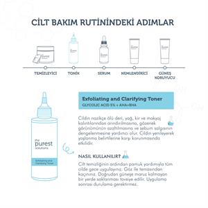 The Purest Solutions Revitalizing and Pore Tightening Glycolic Acid Blue Tonic 200 ml