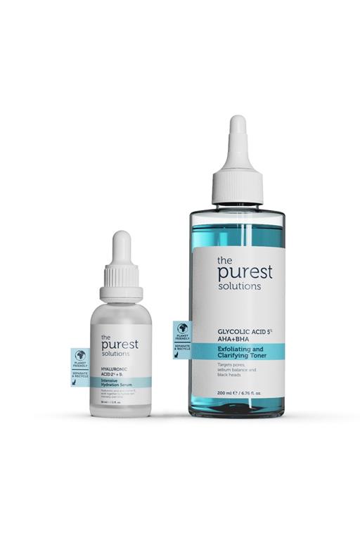 The Purest Solutions Gözenekli ve Siyah Nokta Problemi Yaşayan Kuru Ciltlere Özel Cilt Bakım Seti TPS123