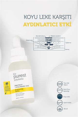 The Purest Solutions Koyu Leke Karşıtı ve Cilt Tonu Eşitleyici Yoğun Bakım Seti TPS116
