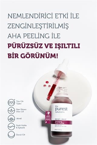 The Purest Solutions Kuru Nemsiz Donuk Ciltlere Özel Siyah Nokta ve Sivilce Lekesi Önlemeye Yardımcı Bakım Seti TPS124