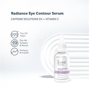 The Purest Solutions Radiance Eye Contour Serum Caffeine Solutions 5% + Vitamin C