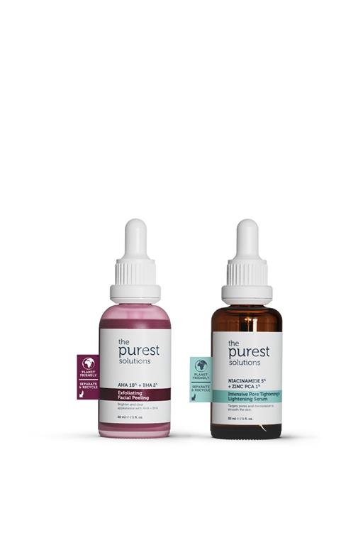 The Purest Solutions Sivilce Siyah Nokta Önlemeye ve Gözenek Sıkılaştırmaya Yardımcı Bakım Seti TPS119