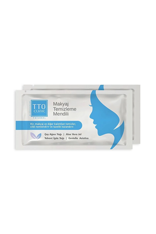 TTO Clinic Makyaj Temizleme Mendili 24 Adet