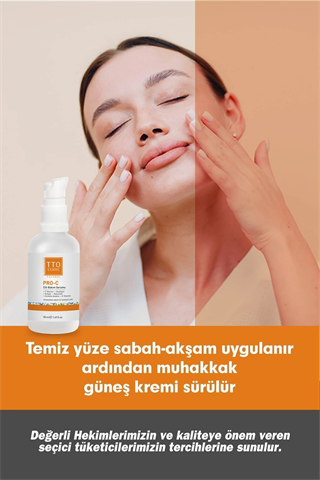 TTO CLINIC PRO-C Cilt Bakım Serumu 50 ml