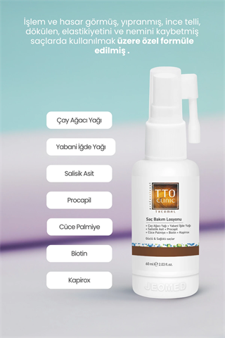 TTO Clinic Saç Losyonu 60 ml