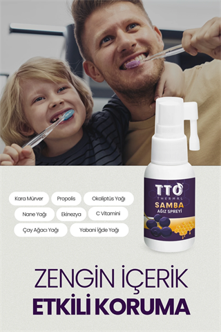 TTO Samba Ağız Spreyi 30 ml