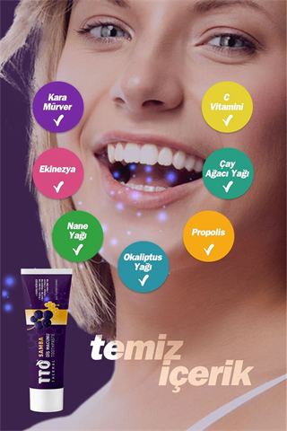 TTO Samba Diş Macunu 75 gr
