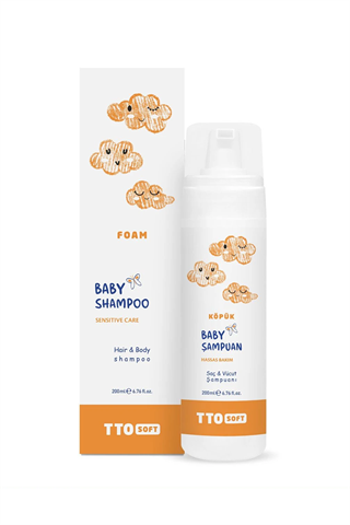 TTO Soft Bebek Köpük Şampuanı 200 ml