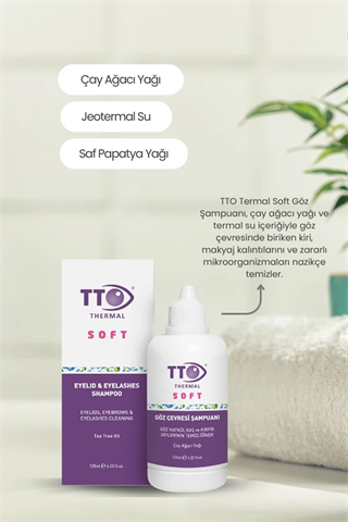 TTO Soft Göz Çevresi Şampuanı 125 ml