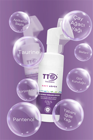 TTO Soft Göz Çevresi Temizleme Köpüğü 150 ml