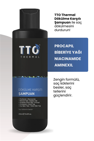 TTO Thermal Dökülme Karşıtı Şampuan 250 ml