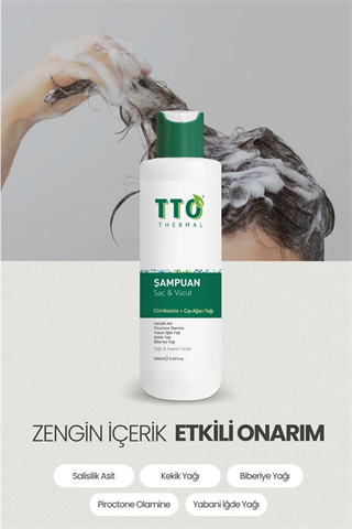 TTO Thermal Saç ve Vücut Şampuanı 250 ml
