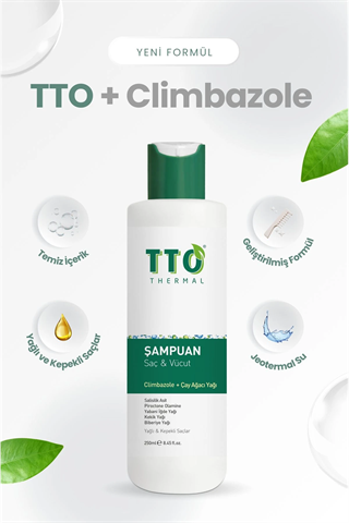 TTO Thermal Saç ve Vücut Şampuanı 250 ml