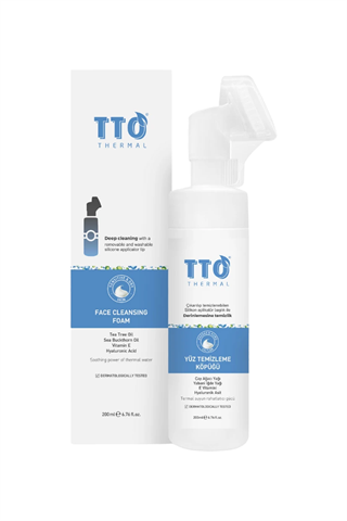 TTO Yüz Temizleme Köpüğü 200 ml
