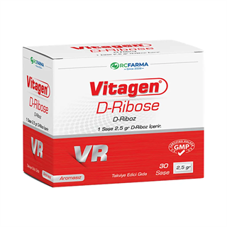 Vitagen D-Ribose 30 Saşe | KozmovitalDiğer TakviyelerRc FarmaVitagen D-Ribose 30 Saşe